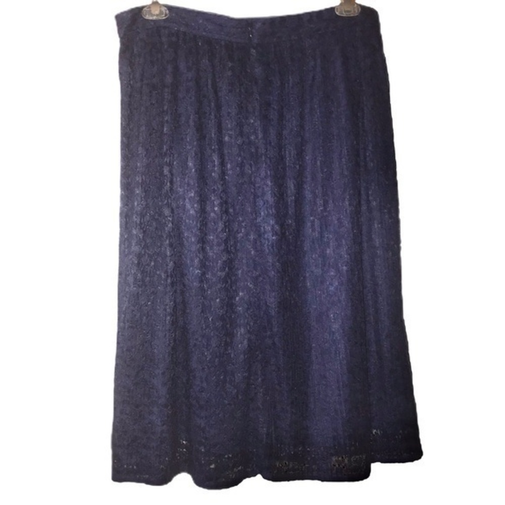 Michael Kors Pleated Lace Skirt - Size 14